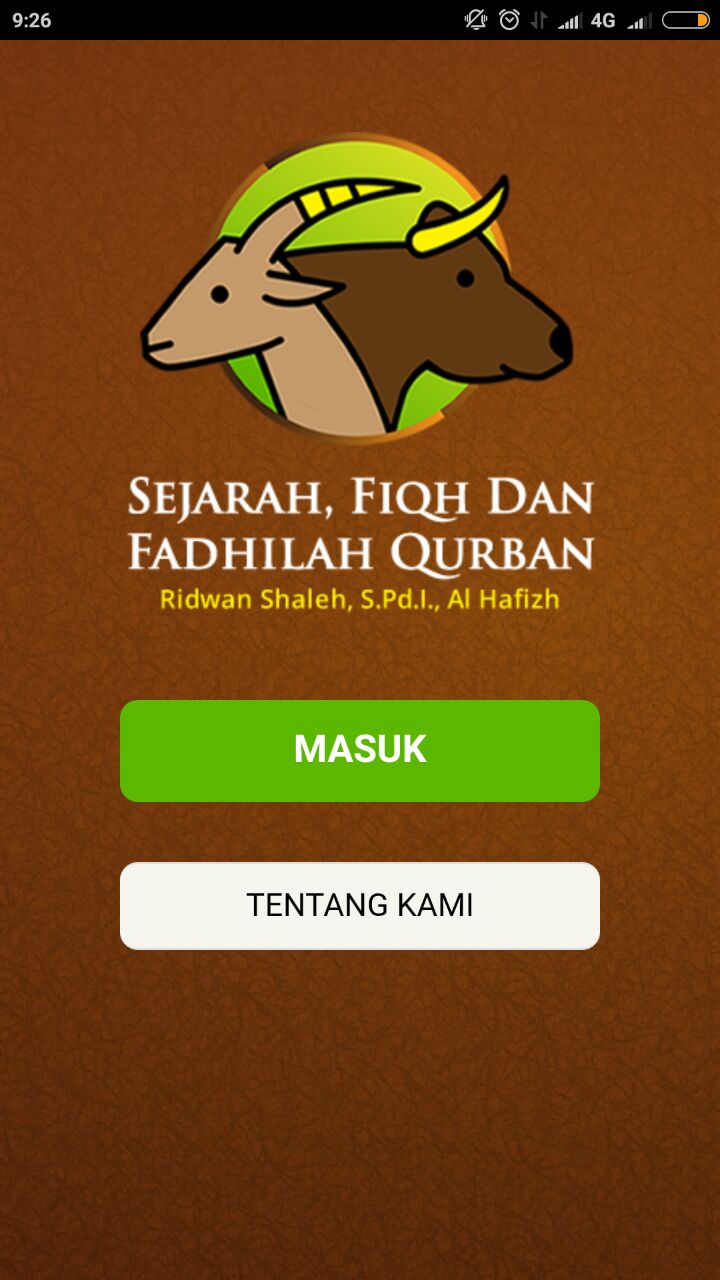 PKH Merilis Aplikasi Android Fiqh Qurban