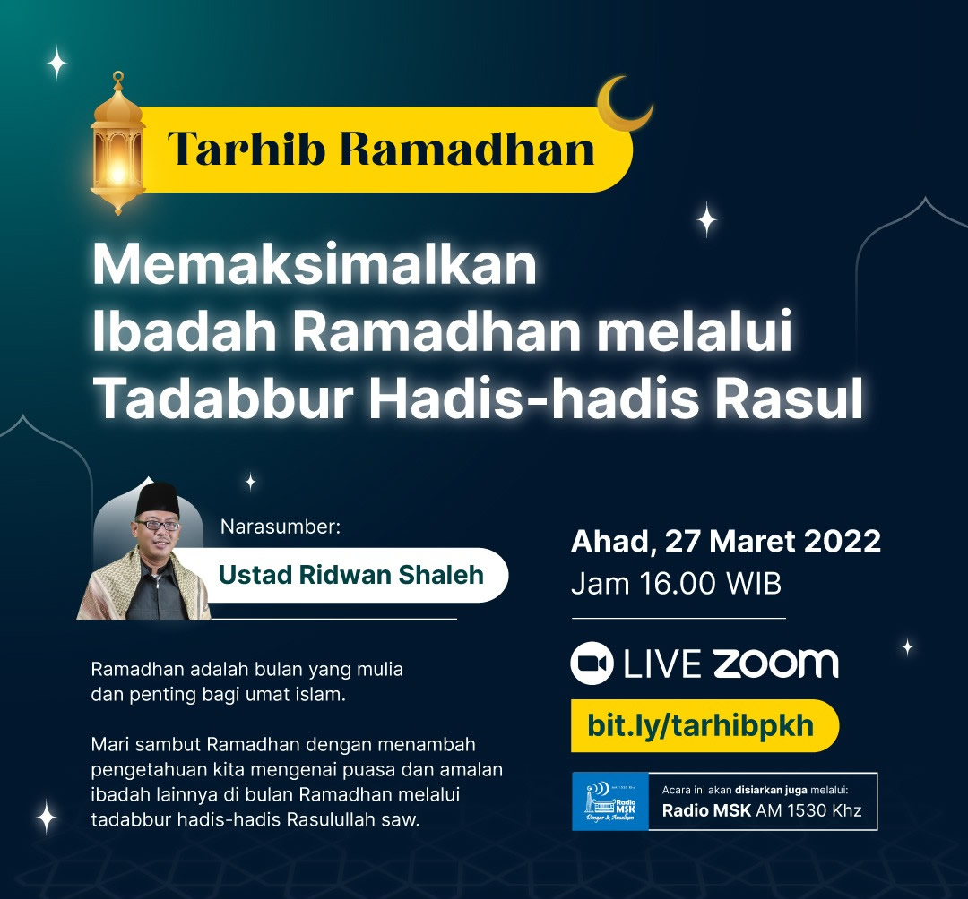 Tahrib Ramadhan 1443H