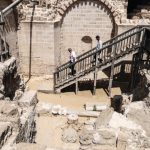 Pekerja di Gaza Temukan Arkeologi Kuno Terkubur di Dalam Tanah