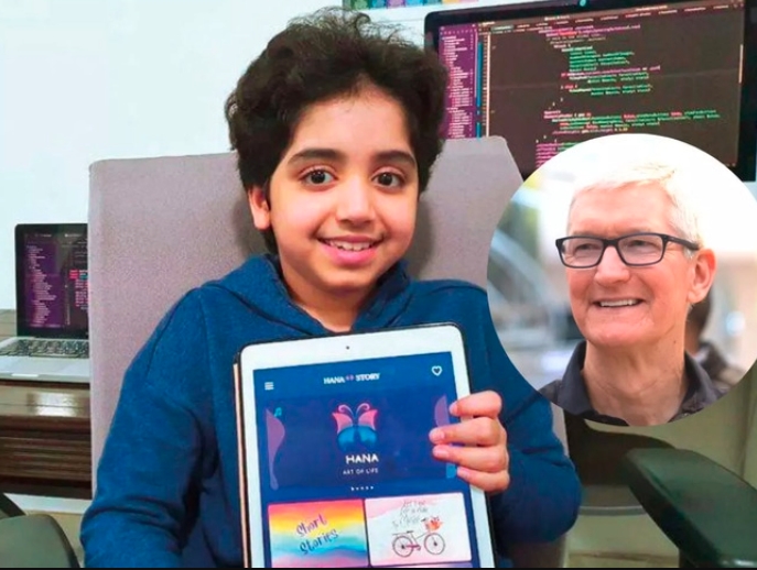 CEO Apple Puji Gadis Muslim India Berusia 9 Tahun yang Kembangkan Aplikasi iOS