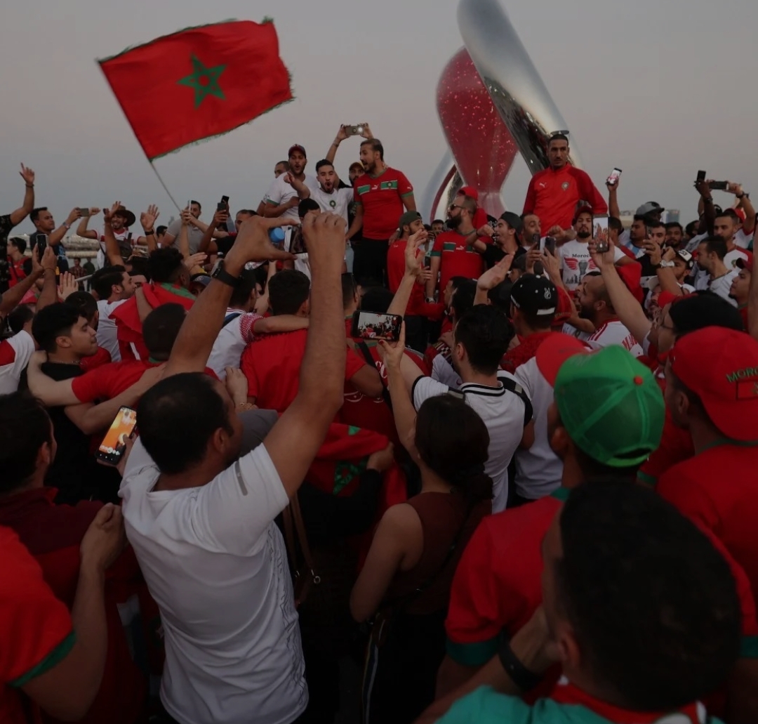 Umat Islam Rayakan Masuknya Maroko ke Semifinal Piala Dunia