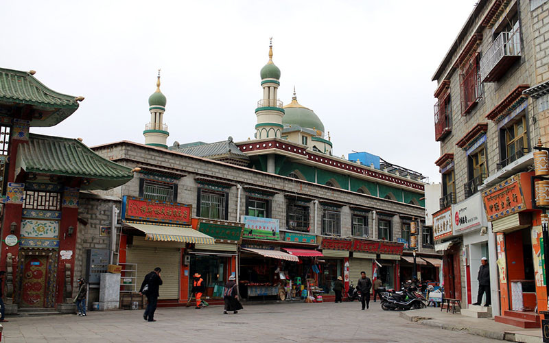 Masjid Hebalin di Tibet Jadi Salah Satu Masjid Tertinggi di Dunia