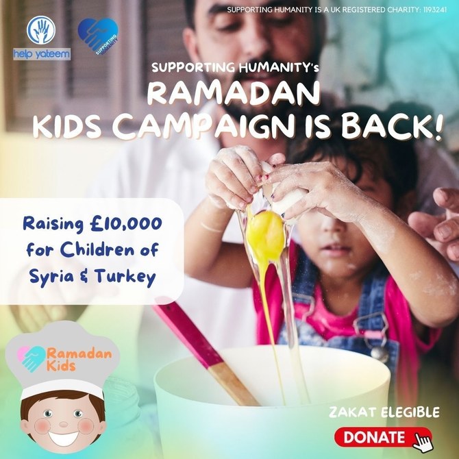 Anak-anak Inggris Pimpin Inisiatif Ramadhan untuk Bantu Korban Gempa Turkiye-Suriah